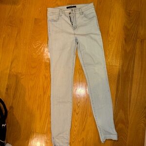 J Brand Maria High Rise Skinny Jeans in Light Wash